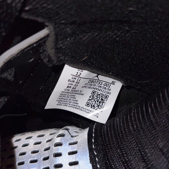 Jordan 5 Retro “Anthracites” (M 12) - Picture 7 of 9